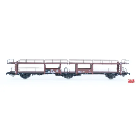 EXACT-TRAIN EX20024 Wagon do transportu samochodów Offs 55, 631 557 ABC Raster, DB, Ep. III