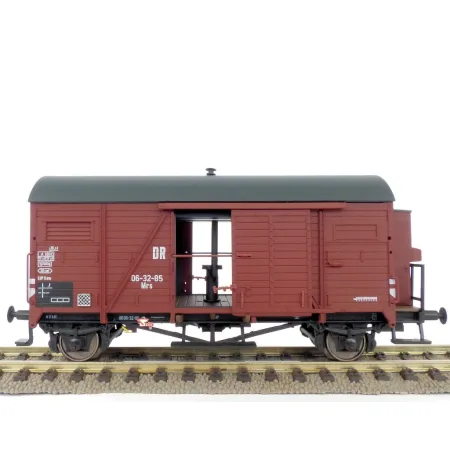 EXACT-TRAIN EX20042 Wagon towarowy G-Nordhausen MS (Bremserhaus) (Msw) nr.1, DR, Ep. IIIb