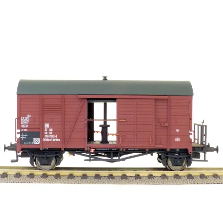 EXACT-TRAIN EX20218 Wagon towarowy kryty Oppeln Mrs (Bremserbühne), DR, Ep. IV