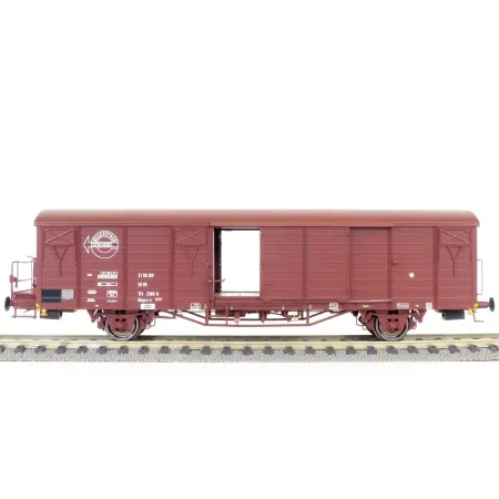 EXACT-TRAIN EX20702 Wagon towarowy Gbqss-z[1742] 21 MC RIV 50 DR 174 2385-0, DR, Ep. IV