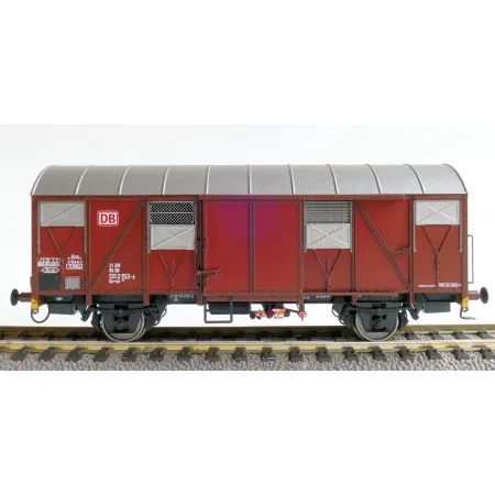 EXACT-TRAIN EX20979 Wagon towarowy Gs-uv 212 z klapami alu., 131 2153-6, DB, Ep. V