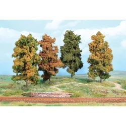 HEKI 2001 Drzewa liściaste jesienne 18 cm, 4 szt.