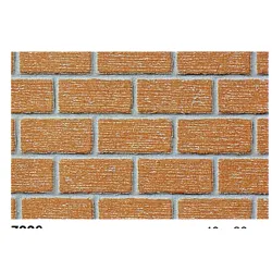 HEKI 72262 Mur z cegły klinkierowej 0/1 40x20 cm