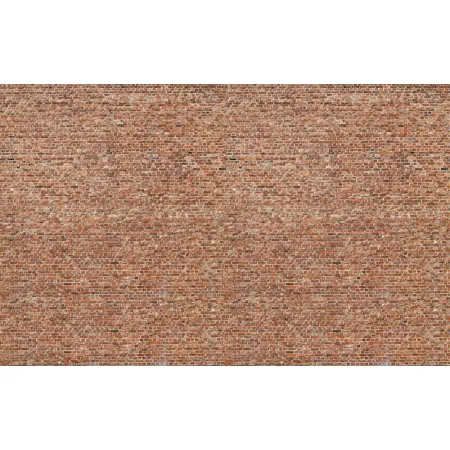 HEKI 14002 Citiline - H0 Mur z czerwonej cegły 31x21 cm - 3 szt