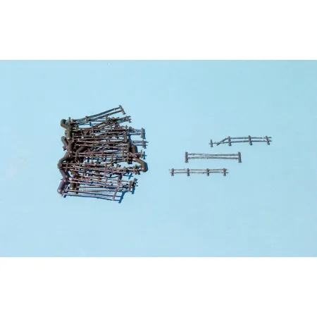 HEKI 3135 Ogrodzenie drewniane H0, 30 szt.