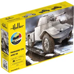 HELLER 35325 Starter Set - Panhard 178 AMD 35 - 1:35