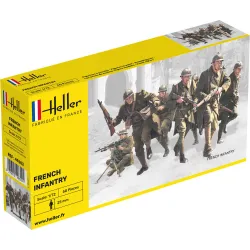 HELLER 49602 Figurki - Piechota francuska - 1:72