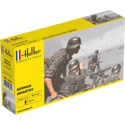 HELLER 49605 Figurki - Piechota niemiecka - 1:72