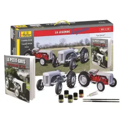 HELLER 52323 Starter Set - La Legende: Ferguson T20 + FF30 + książka - 1:24