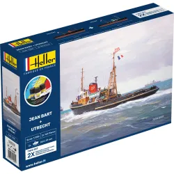 HELLER 55602 Starter Set - Jean Bart + Utrecht Twinset - 1:200