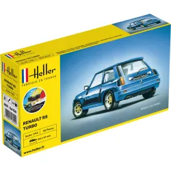 HELLER 56150 Starter Set - Renault R5 Turbo - 1:43