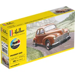 HELLER 56160 Starter Set - Peugeot 203 - 1:43