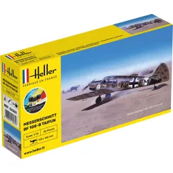 HELLER 56231 Starter Set - Messerschmitt Bf 108 B Taifun - 1:72