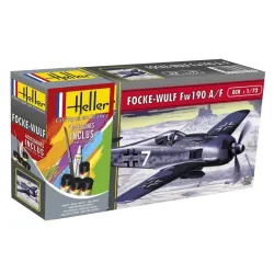 HELLER 56235 Starter Set - Focke Wulf Fw 190 A8/F3 - 1:72