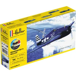 HELLER 56272 Starter Set - F6F-5 Hellcat - 1:72