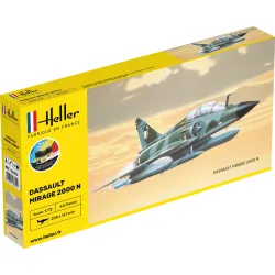 HELLER 56321 Starter Set - Mirage 2000 N - 1:72