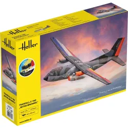 HELLER 56358 Starter Set - Transall C-160 Retro Brummel - 1:72