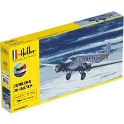 HELLER 56380 Starter Set - Junkers JU-52/3m - 1:72
