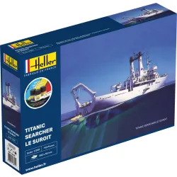 HELLER 56615 Starter Set - Statek badawczy Le Suroit - 1:200