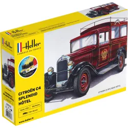 HELLER 56713 Starter Set - Citroen C4 Splendid Hotel - 1:24