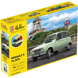 HELLER 56759 Starter Set - Renault 4 TL/GTL - 1:24