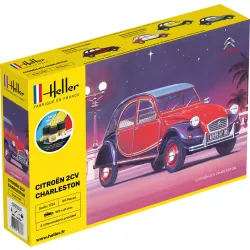 HELLER 56766 Starter Set - Citroen 2 CV Charleston - 1:24