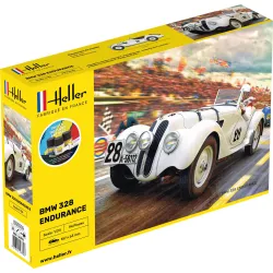 HELLER 56782 Starter Set - BMW 328 Endurance - 1:24