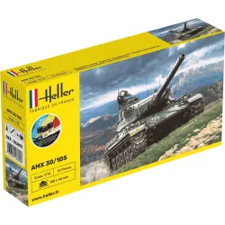 HELLER 56899 Starter Set - AMX 30/105 - 1:72