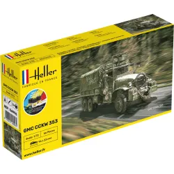 HELLER 56996 Starter Set - GMC CCKW 353 - 1:72