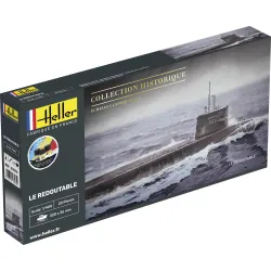 HELLER 57075 Starter Set - Okręt podwodny Le Redoutable - 1:400