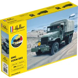 HELLER 57121 Starter Set - Ciężarówka GMC - 1:35
