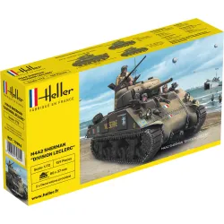 HELLER 79894 M4A2 Sherman Division Leclerc - 1:72