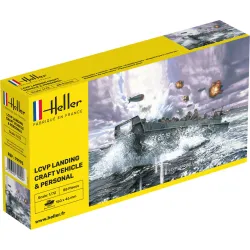 HELLER 79995 LCVP Landing Craft Vehicle - 1:72