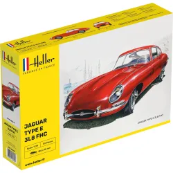 HELLER 80709 Jaguar Type E 3L8 FHC - 1:24