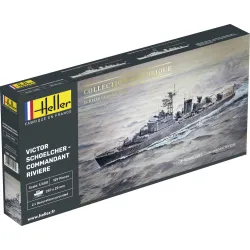 HELLER 81015 Fregata Victor Schoelcher Commandant Riviere - 1:400