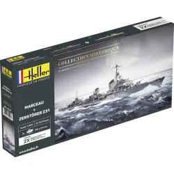 HELLER 85009 Marceau + Zerstörer Z31 Twinset - 1:400