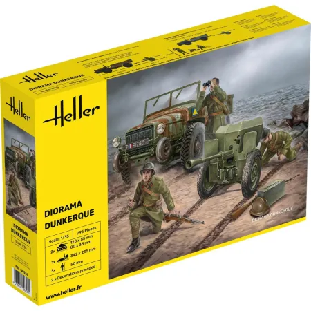 HELLER 30326 Diorama Dunkerque - 1:35