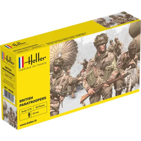 HELLER 49623 Figurki - Spadochroniarze brytyjscy - 1:72