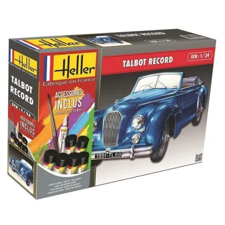 HELLER 56711 Starter Set - Talbot Lago Record - 1:24