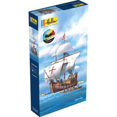 HELLER 56865 Starter Set - Santa Maria - 1:75