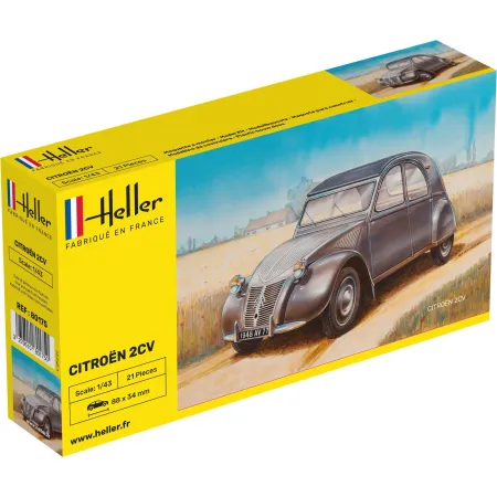 HELLER 80175 Citroen 2 CV - 1:43