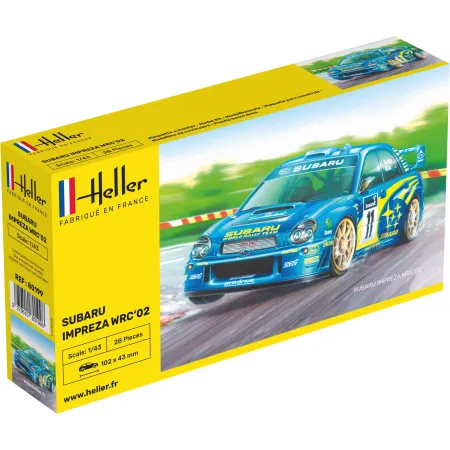 HELLER 80199 Subaru Impreza WRC 2002 - 1:43