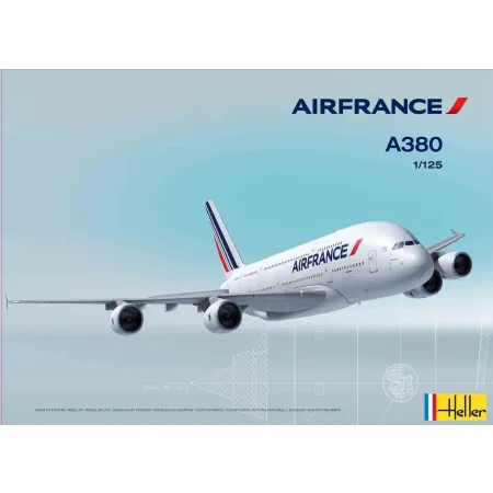 HELLER 80436 Airbus A380 Air France - 1:125
