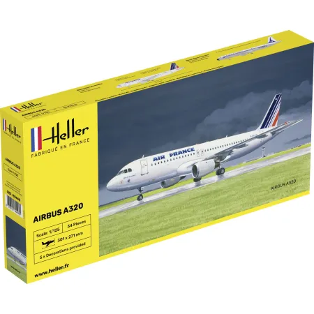 HELLER 80448 Airbus A320 Air France - 1:125