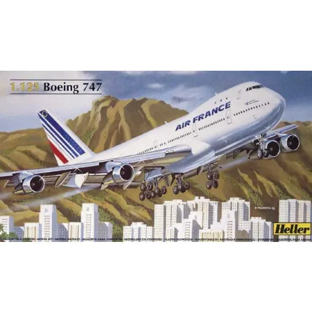 HELLER 80459 Boeing 747 Air France - 1:125