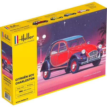 HELLER 80766 Citroen 2 CV Charleston - 1:24