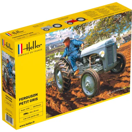 HELLER 81401 Traktor Ferguson TE-20 / FF-30 Petit Gris - 1:24