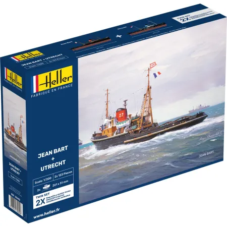HELLER 85602 Jean Bart + Utrecht Twinset - 1:200