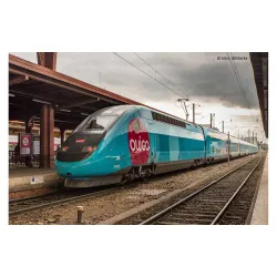 JOUEF HJ2413 Czteroczłonowy pociąg TGV Duplex OuiGo 766, SNCF, TGV, Ep. VI