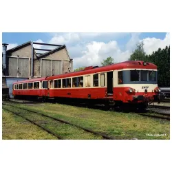 JOUEF HJ2610 Autobus szynowy EAD X 4500 (XBD 4531 + XRAB 8529), SNCF, Ep. III-IV